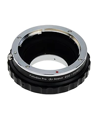 Fotodiox Dlx Series Canon Eos (Ef/Ef-s) D/Slr Lens to Fujifilm X-Series Mirrorless Camera Body Stretch Mount Adapter with Macro Focusing Helicoid and
