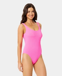 California Waves Women's Wild Cat Print One-Piece Swimsuit