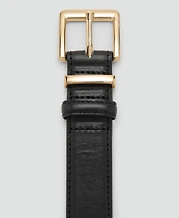Mango Women's Bovine Leather Belt