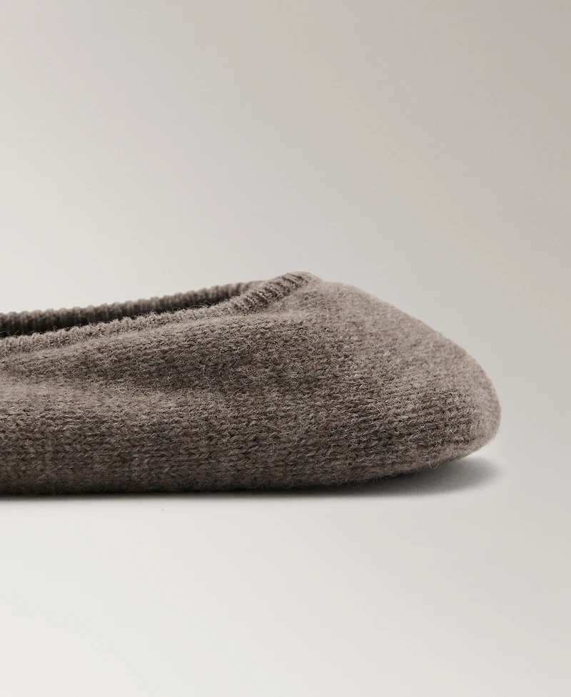 Mango Women's Cashmere Slippers