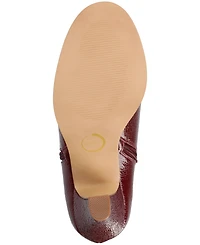 Journee Collection Women's Sanzi Round Toe Heeled Shooties