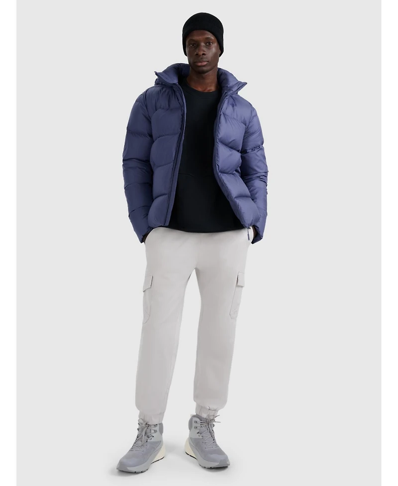 4F Men's down jacket with natural filling