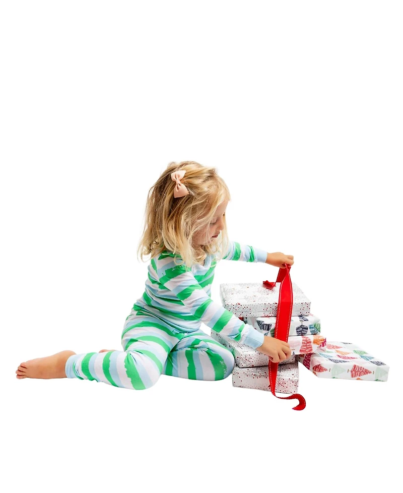 Sant and Abel Kids Cotton Jersey Two Piece Long Sleeve Pajama Set