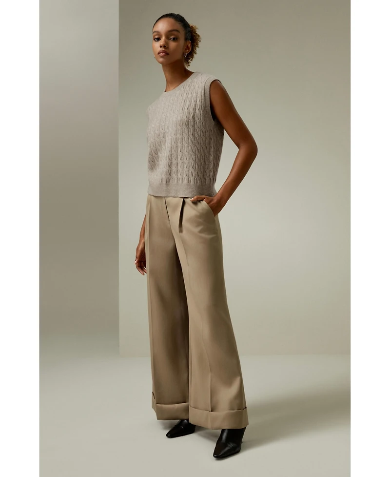 Lilysilk Women's Baby Cashmere Sweater Vest