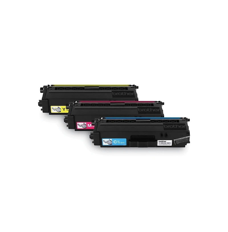 Brother TN3313PK 1,500 Page-Yield Toner - Cyan/Magenta/Yellow (3/Pack)