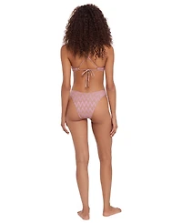 Steve Madden Women's X-Back Demi Underwire Swim Top