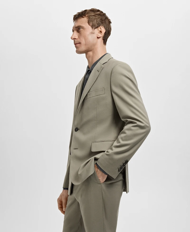 Mango Men's Milan Slim-Fit Suit Blazer