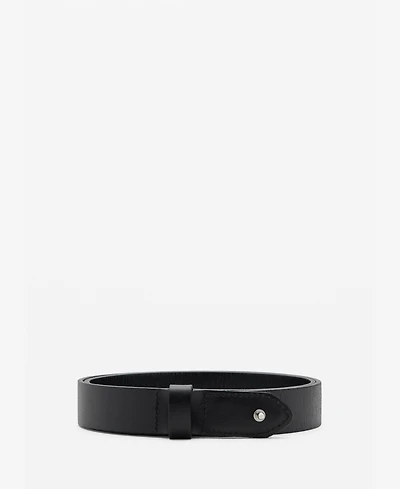 Mango Men's Leather Belt
