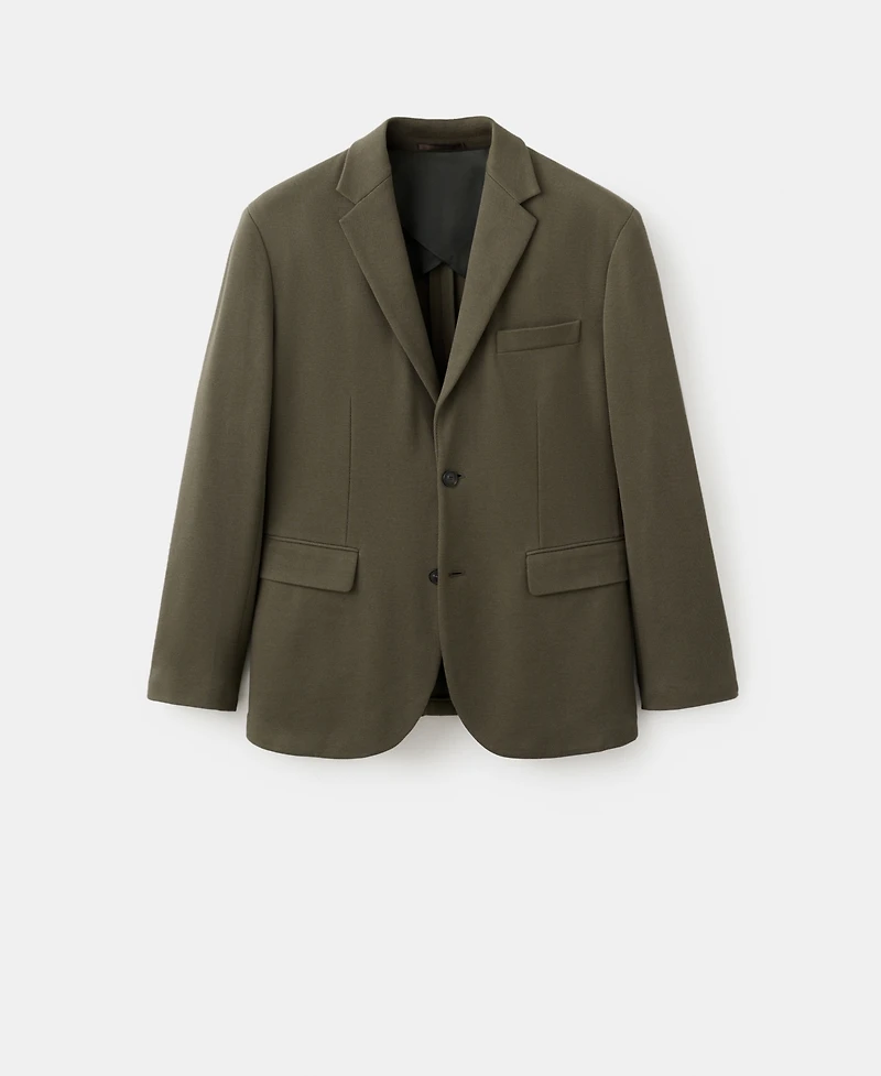 Mango Men's Slim-Fit Textured Jacket