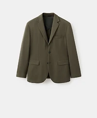 Mango Men's Slim-Fit Textured Jacket