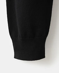 Mango Men's Merino Wool Polo Sweater