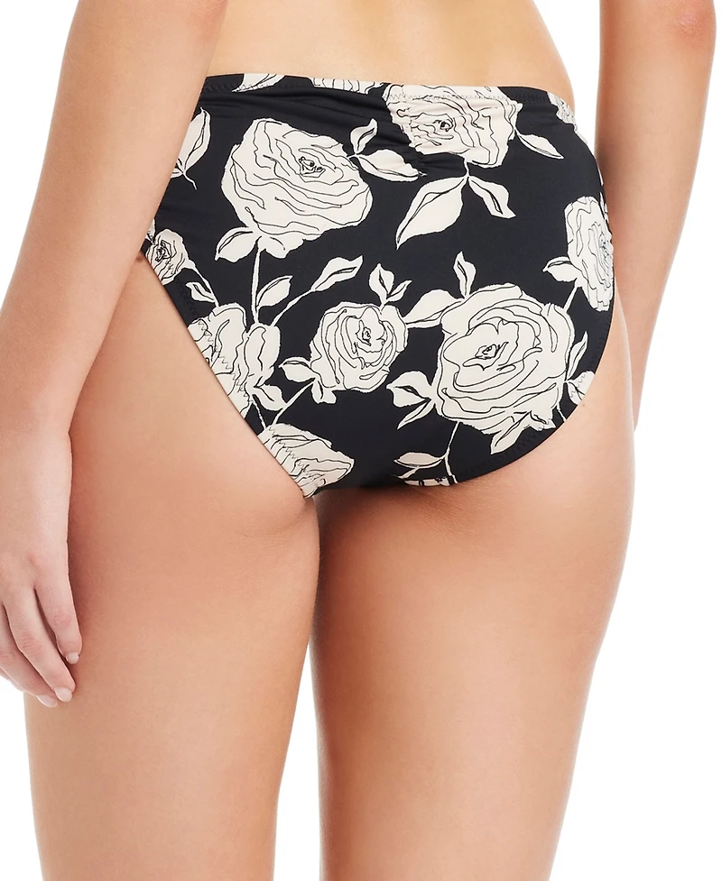 Sanctuary Women's Among Roses Cinch Back Hipster Swim Bottoms