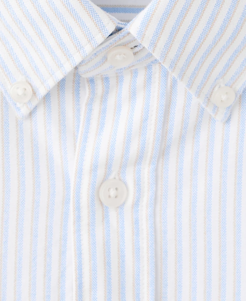 Mango Men's Cotton Kodak Striped Shirt