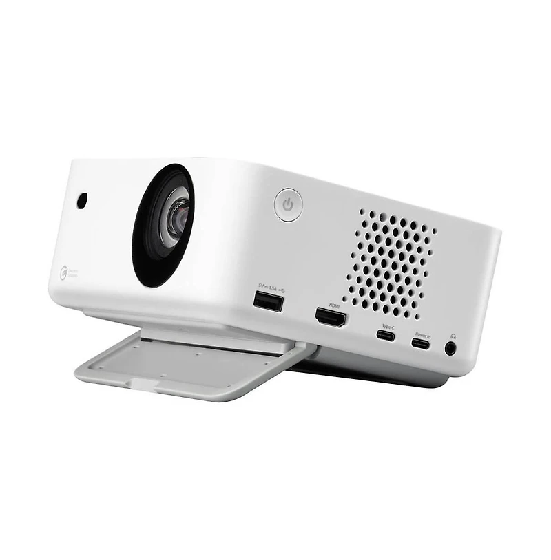 Optoma Portable Full Hd 1080p Laser Projector with 1200 Lumens, Rgb Laser Light Source, Auto Focus, 3D Support & Hdmi