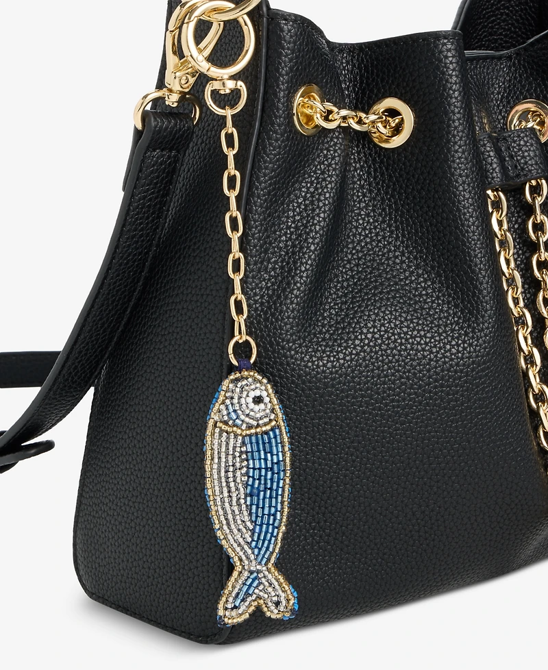 On 34th Beaded Fish Bag Charm, Macy's Exclusive