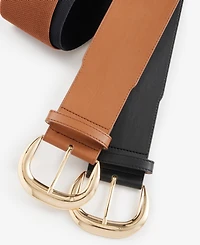 I.n.c. International Concepts Chunky Buckle Stretch Belt, Macy's Exclusive