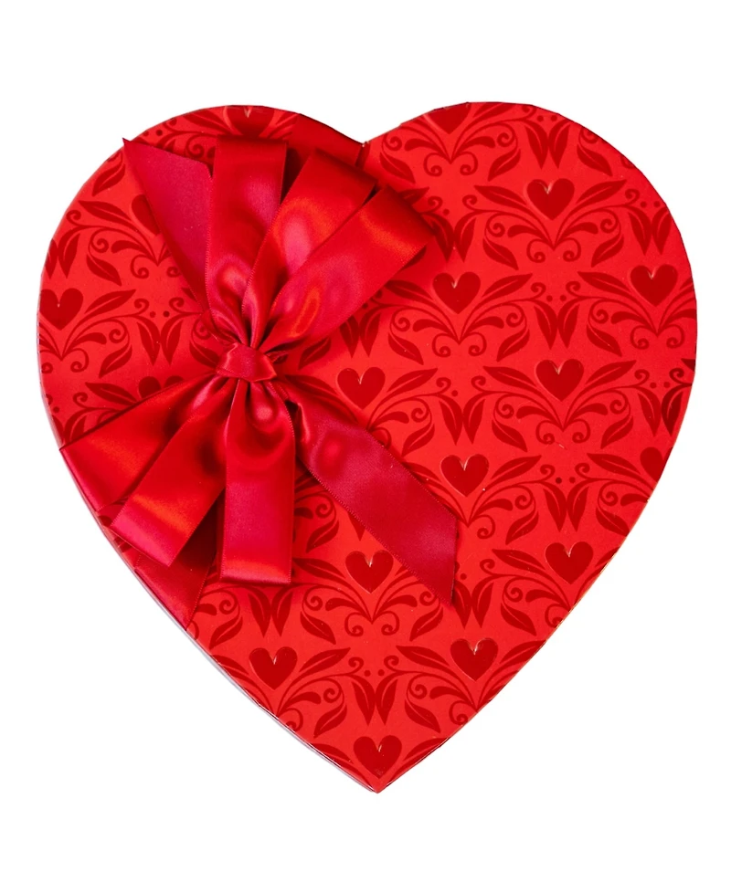 Bixby Chocolate Valentine's Day Heart Shaped Sea Salted Caramel Gift Box Set, 13-Pc.