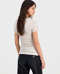 Guess Women's V-Neck Short-Sleeve T-Shirt