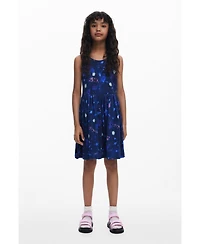 Desigual Girls Girls's Short flared floral dress