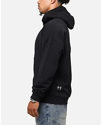 Saint Morta Men's Gothic Distressed Zip Hoodie