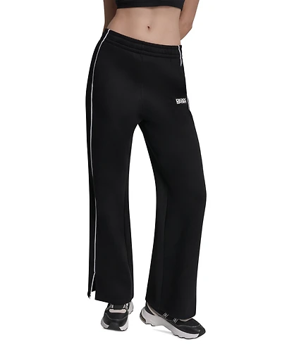 Dkny Sport Women's Hd Logo Piped Track Pants