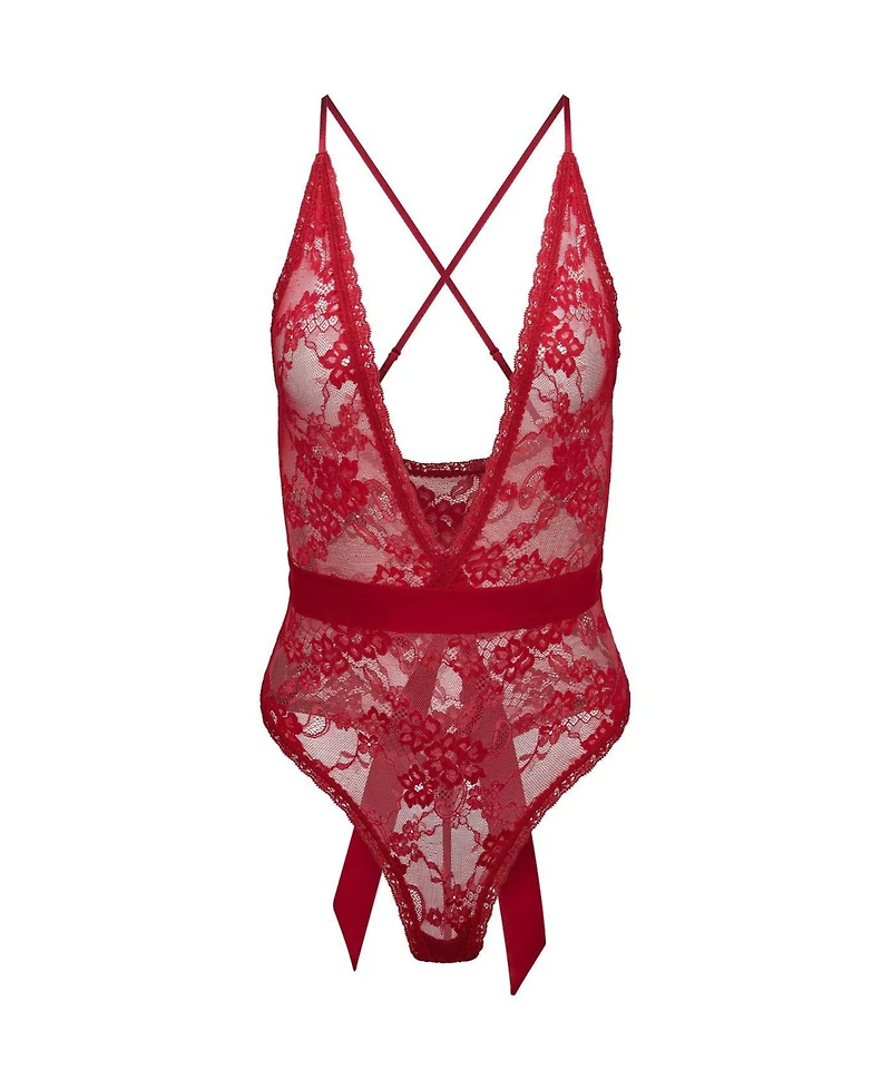 Adore Me Plus Morgaine Bodysuit Lingerie