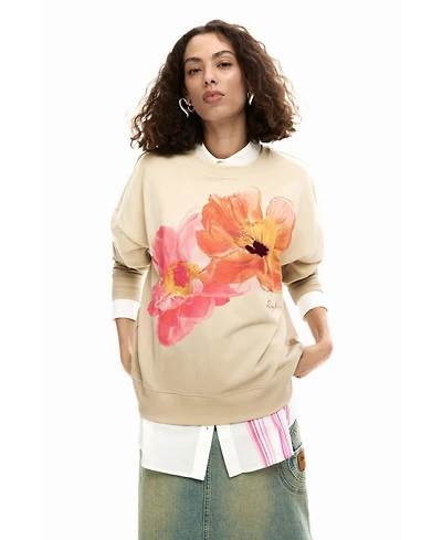 Desigual Women's Floral sweatshirt