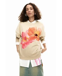 Desigual Women's Floral sweatshirt