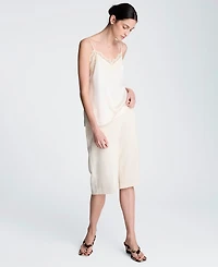 Kenneth Cole Women's Lace Trim V-Neck Camisole Top