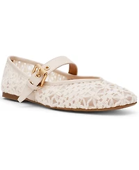 Dv Dolce Vita Women's Mulaney Mesh Buckle Mary Jane Flats