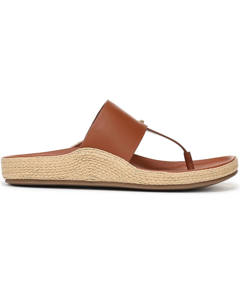 Franco Sarto Women's Bernice Open Toe Thong Sandals