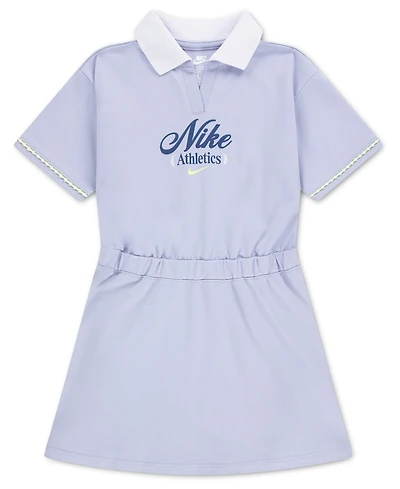 Nike Girls' 4-6X Tennis Lifestyle Short-Sleeve Dress