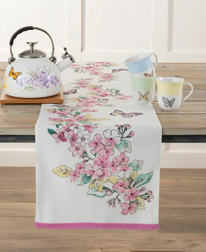 Butterfly Meadow Floral Runner