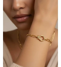 Mint & Lily Paperclip Bracelet