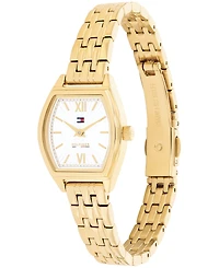 Tommy Hilfiger Women's Quartz Gold tone Stainless Steel Bracelet Watch, 21.5 x 22mm