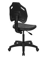 Osp Home Furnishings 33.25" Metal Self Skinned Urethane Task Chair