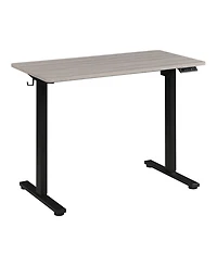 Osp Home Furnishings 48" Wood Primo Sit to Stand Electric Height Adjustable Desk