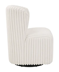 Osp Home Furnishings 27" Wood Lucia Swivel Chair