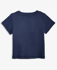 First Impressions Boys' Toddler 2T-4T Placed-Stripe T-Shirt, Macy's Exclusive