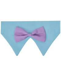 Blueberry Pet Scottish Bandana Bow Tie Dog Collar Set