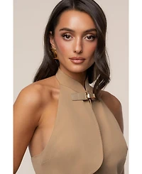 Jluxlabel Women's Aria Keyhole Maxi Dress