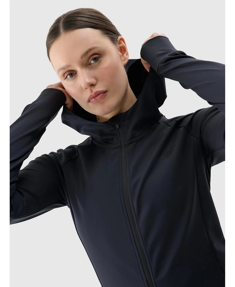 4F Women's regular quick-dry training sweatshirt