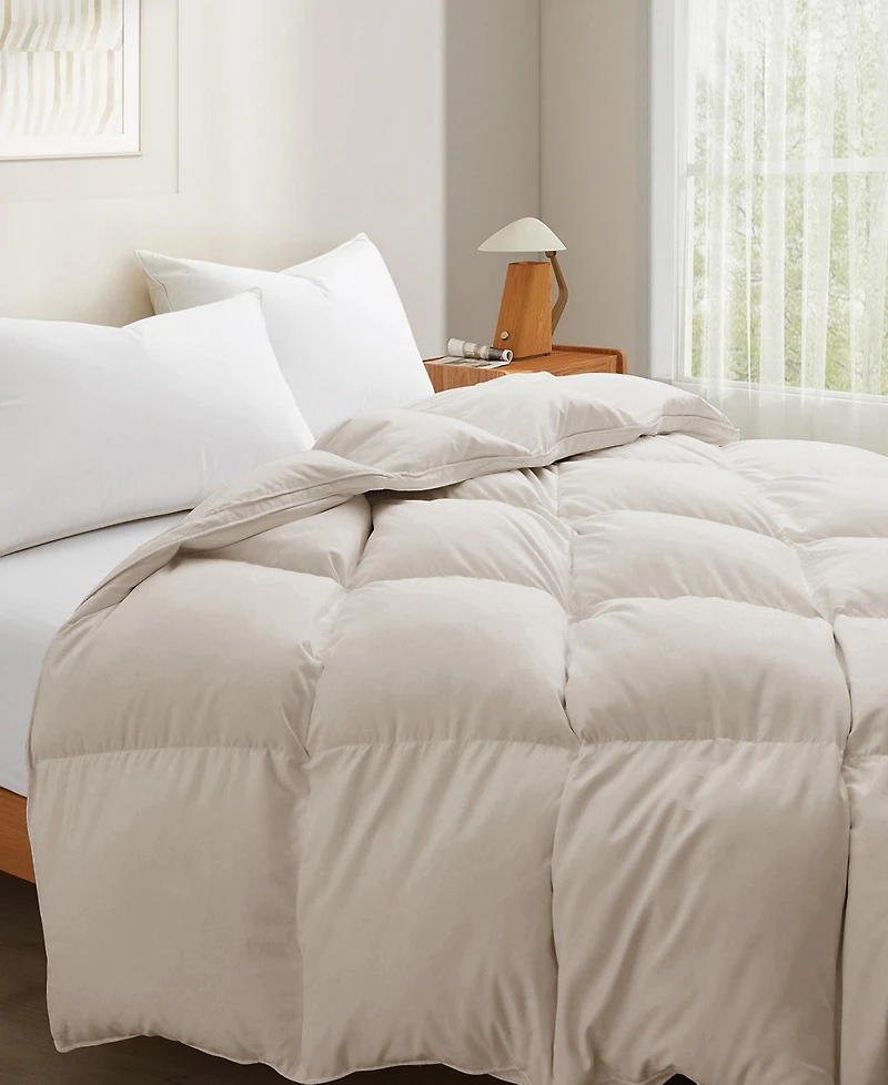 Unikome Luxury Goose Down Feather Comforter, California King