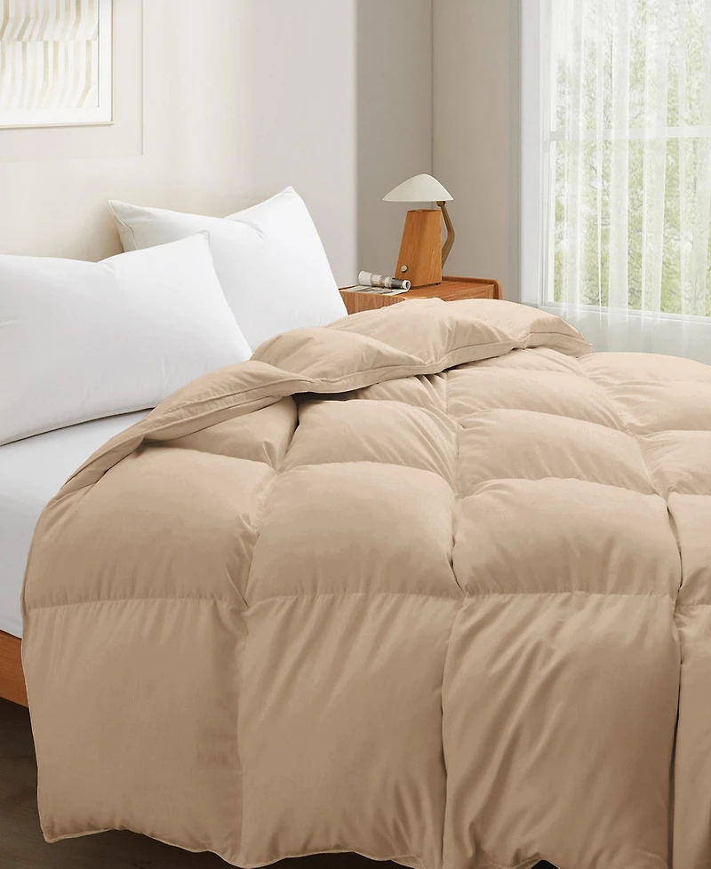 Unikome Luxury Goose Down Feather Comforter, California King