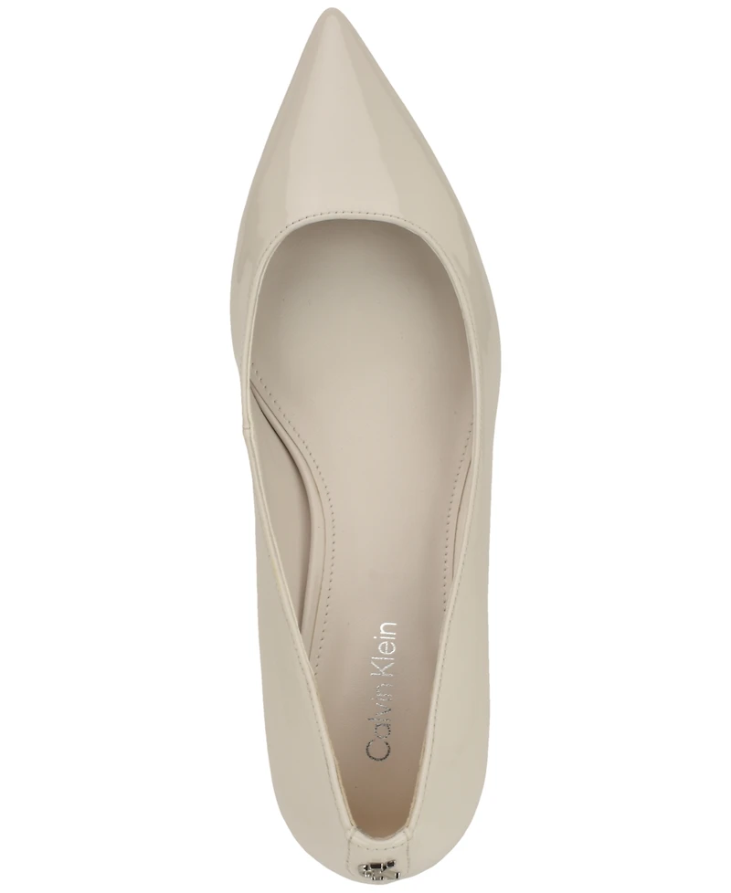 Calvin Klein Women's Roxanna Slip-On Kitten Heel Pumps