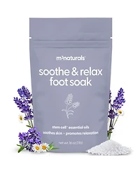 M3 Naturals Soothe & Relax Foot Soak, 16oz