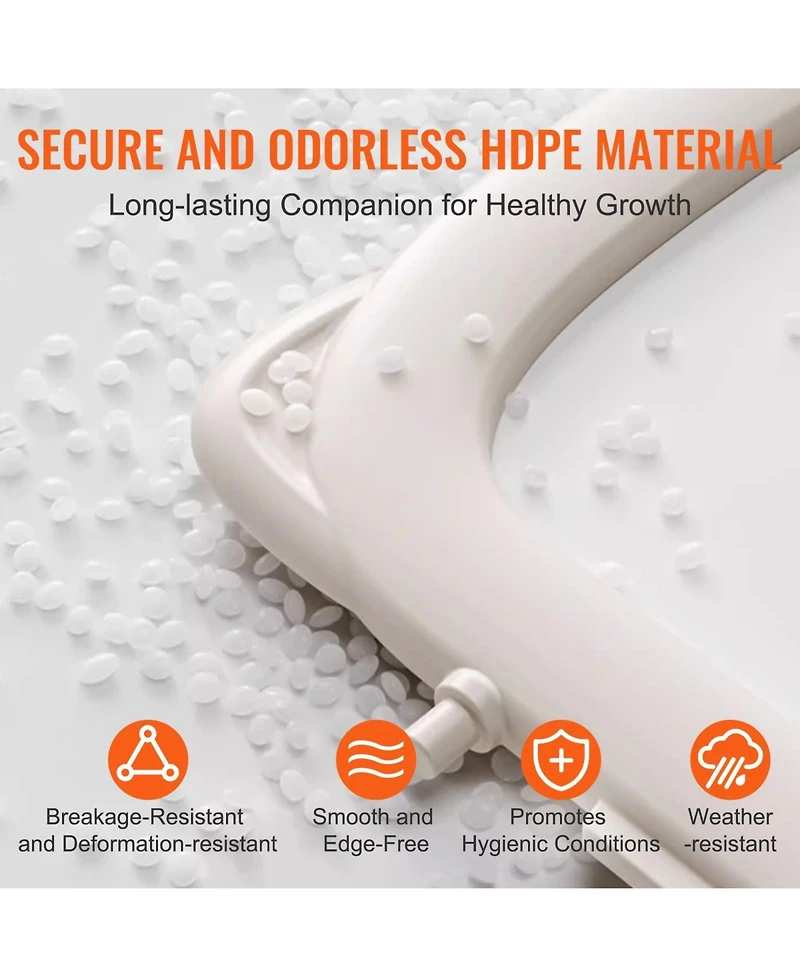 Slickblue Toddler Slide, Kid Slide for Toddlers with Climbable Ladders & Bus Playhouse, Indoor Outdoor Slide Playset for Kids