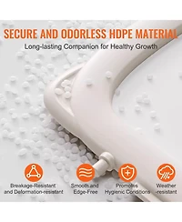 Slickblue Toddler Slide, Kid Slide for Toddlers with Climbable Ladders & Bus Playhouse, Indoor Outdoor Slide Playset for Kids