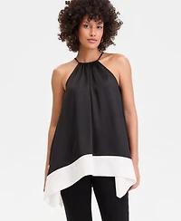 I.n.c. International Concepts Women's Asymmetrical-Hem Halter Tunic, Macy's Exclusive