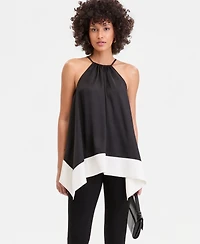 I.n.c. International Concepts Women's Asymmetrical-Hem Halter Tunic, Macy's Exclusive